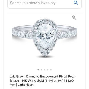 Engagement ring about 2 years old!